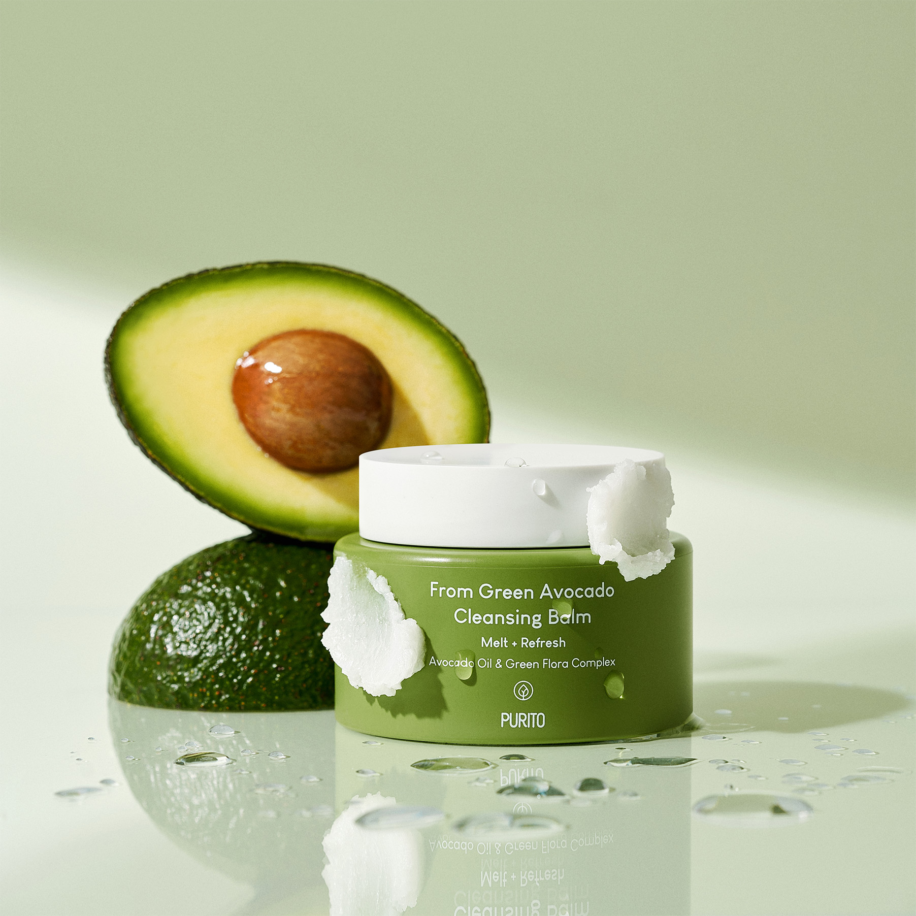 From Green Avocado Cleansing Balm