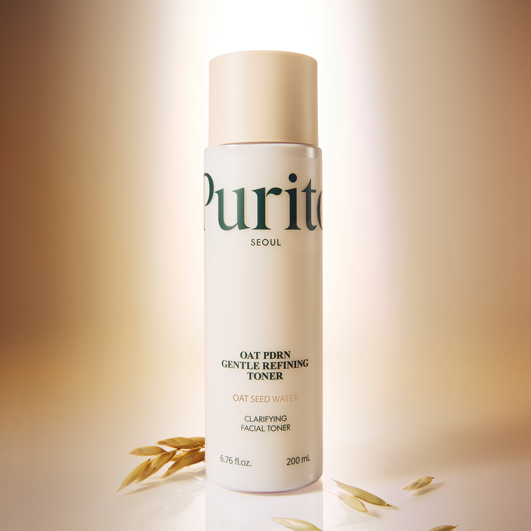 PURITO Oat PDRN Gentle Refining Toner 200ml official product image