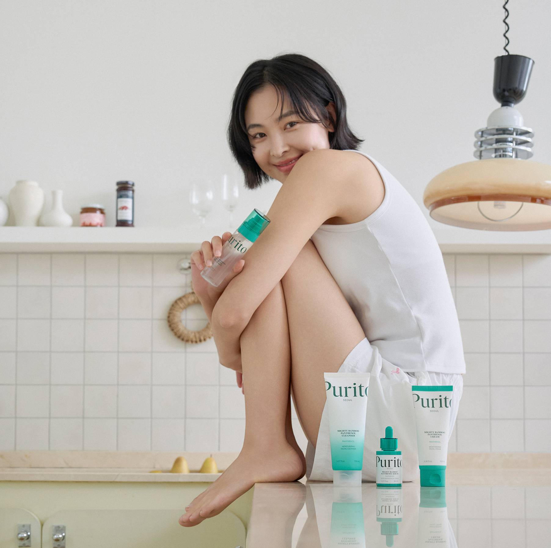 PURITO Mighty Bamboo Panthenol Cream Mist &mdash; изображение 5